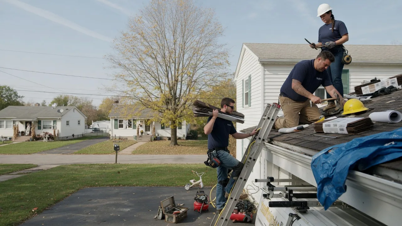 Local Roofing Contractors in Ashwaubenon, WI near me